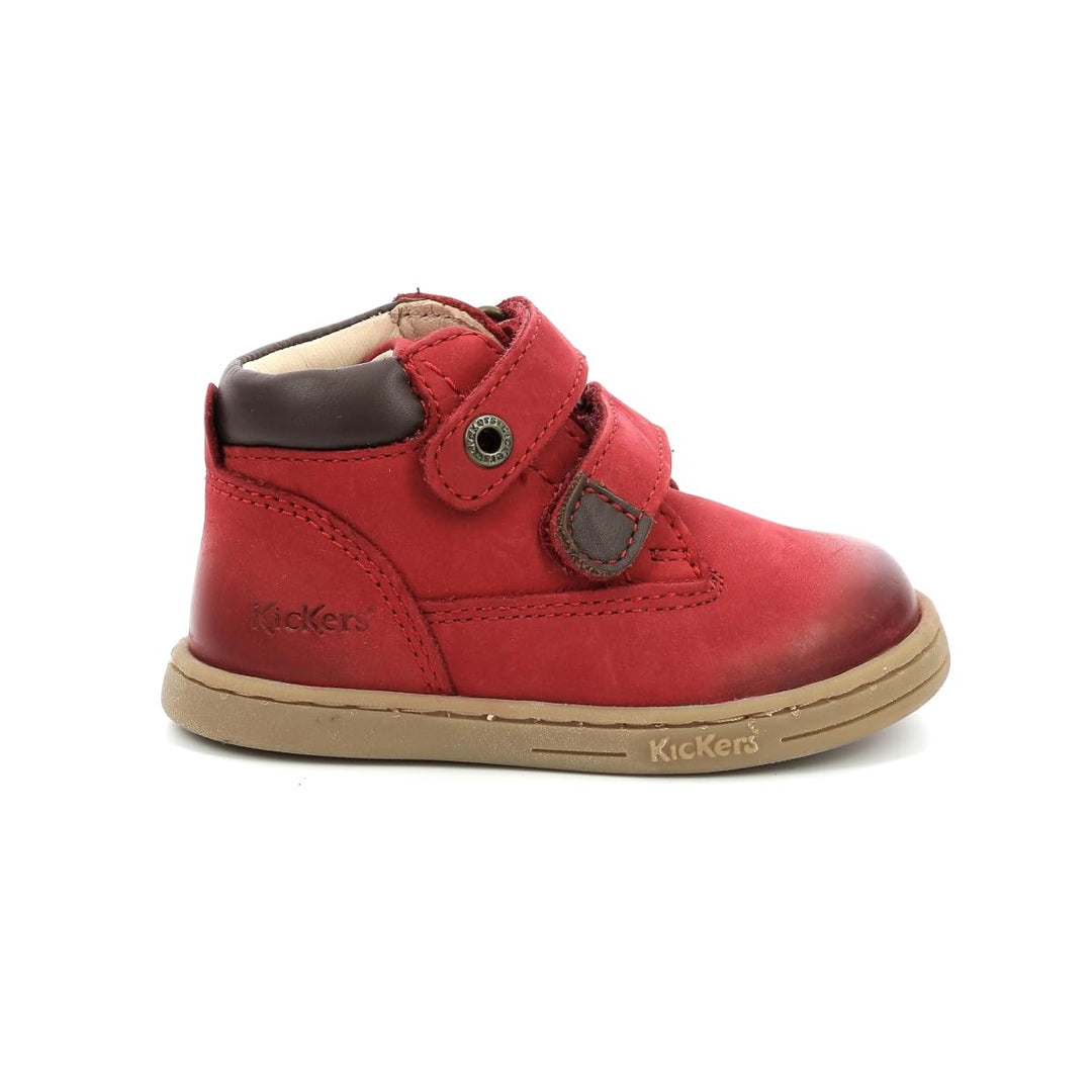 Kickers Unisex Kinder Tackeasy Oxford-Schuh 18 EU Rot, 18 EU Rot