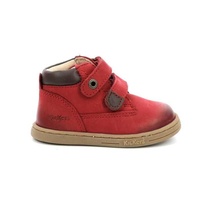 Kickers Unisex Kinder Tackeasy Oxford-Schuh 18 EU Rot, 18 EU Rot