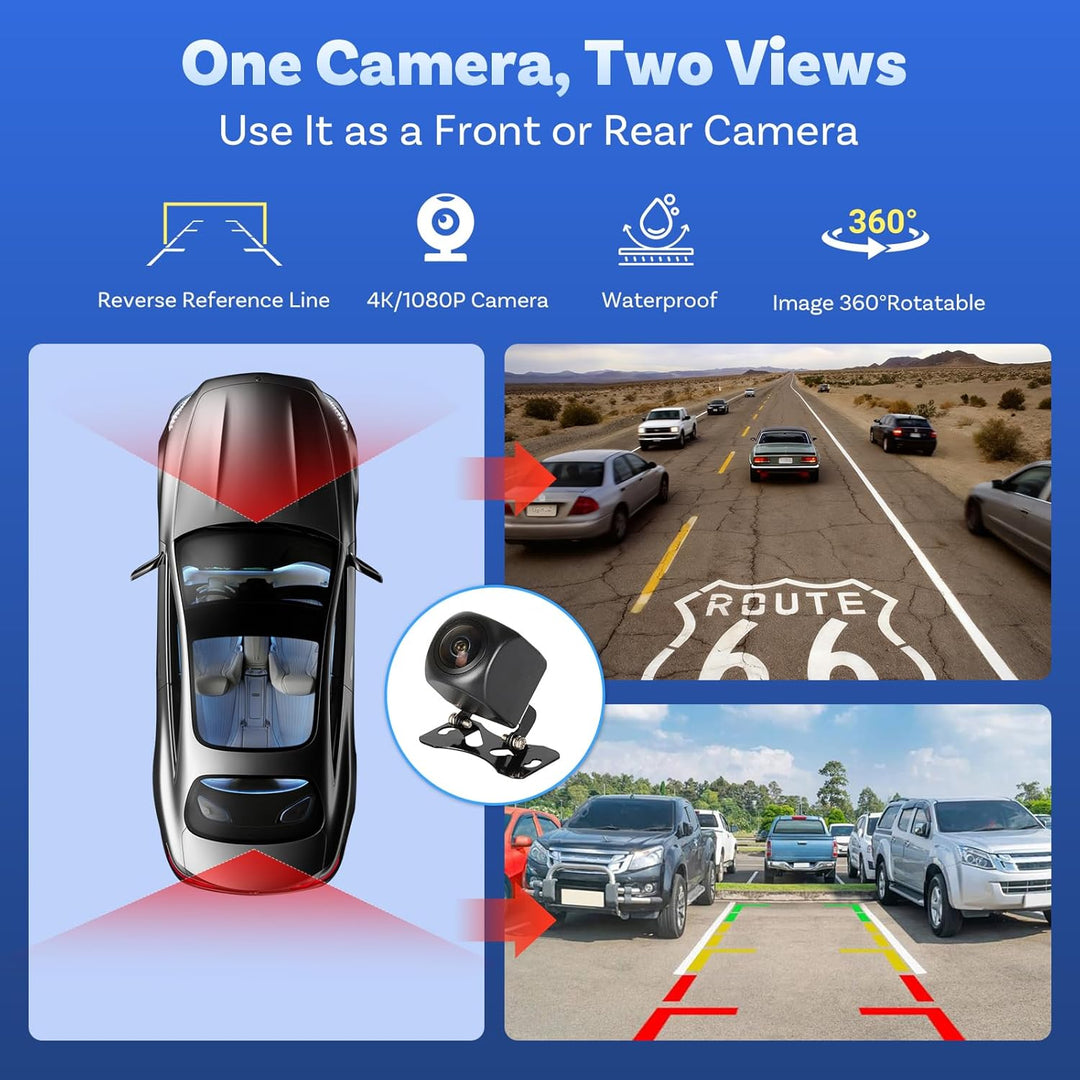 Ottocast Ottoscreen AI, 11,4 Zoll Carplay Display kompatibel mit Netflix/YouTube, Carplay Android Au