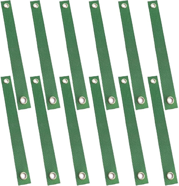 12 Stück Garten-Baumbinder, robuste Baumgurte, Gurtband, Baumstützgurte für grosse Pflanzen, Pfahlen