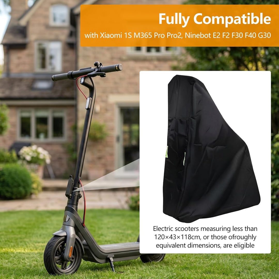 Scooter Abdeckplane, 420D Oxford Elektroroller Abdeckung, Wasserdicht &amp; Schützen vor Staub Schmutz S