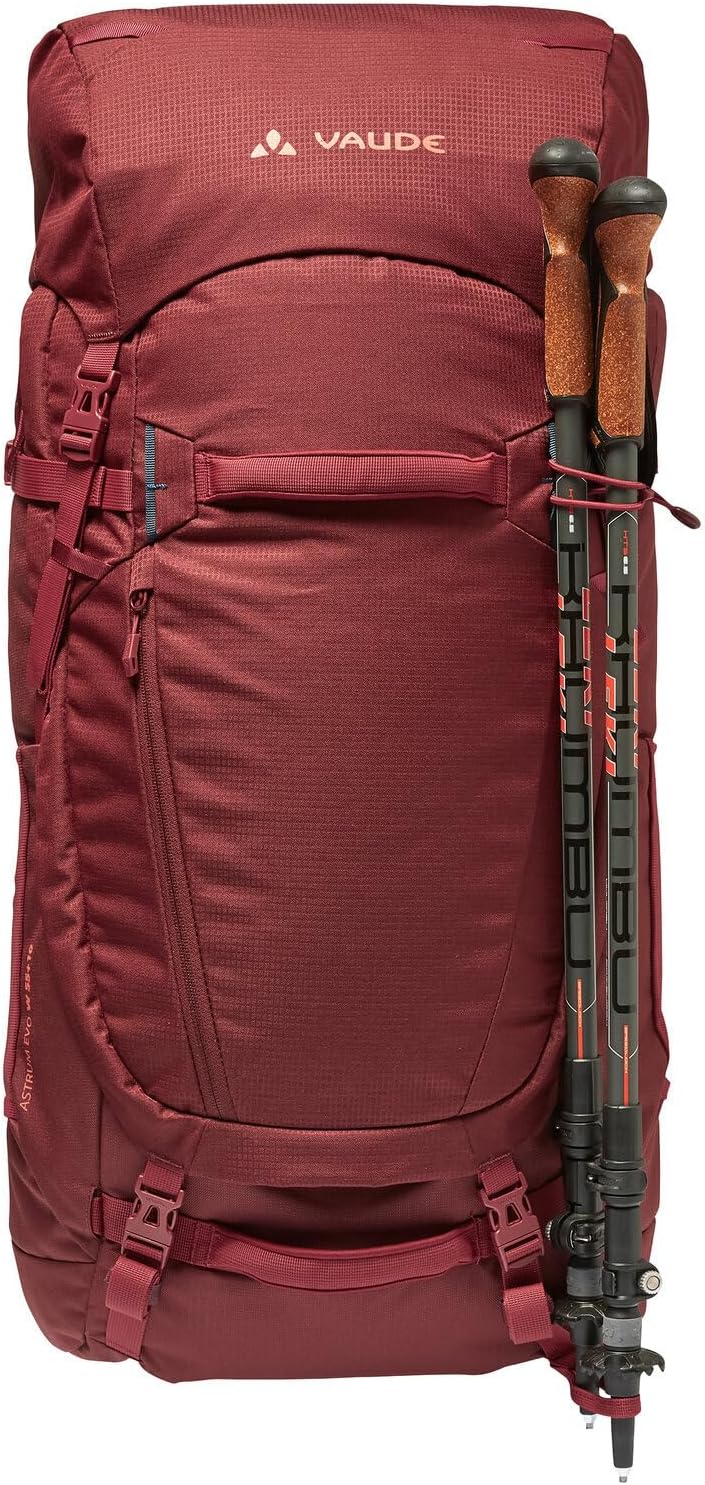 VAUDE Damen Astrum Evo 55+10 Liter, Trekkingrucksack Dark Cherry, Dark Cherry