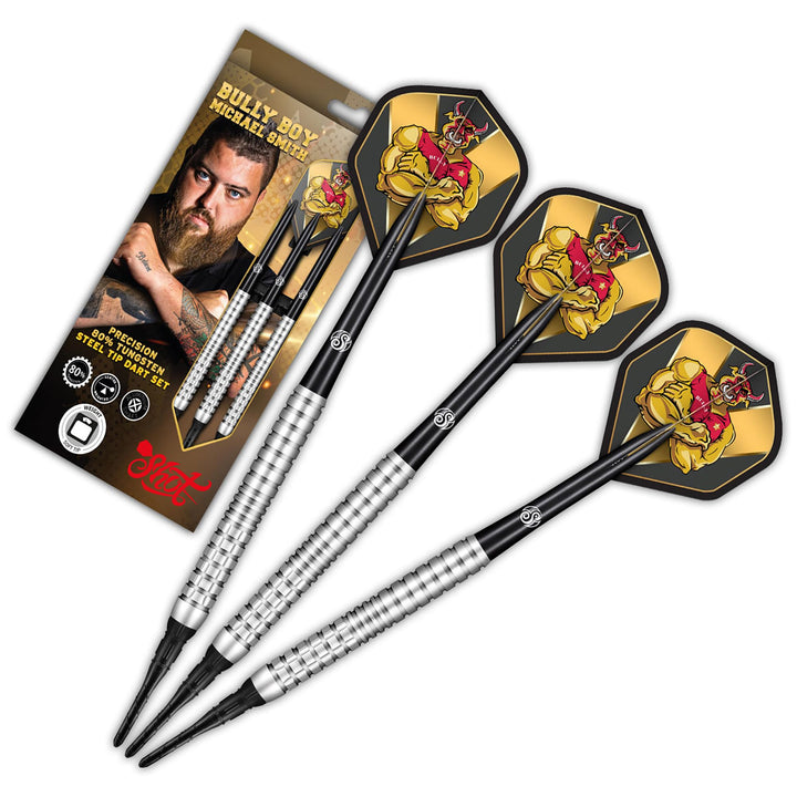 Shot Soft Darts Michael Smith Bully Boy Precision 80% Tungsten Softtip Darts Softdart Hochwertige Tu
