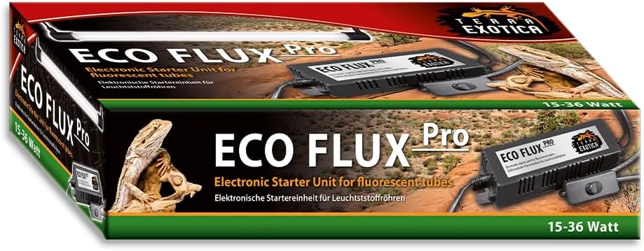 Terra Exotica Eco FLUX Pro / 15-36 Watt, elektronisches Vorschaltgerät für alle handelsüblichen T8 L