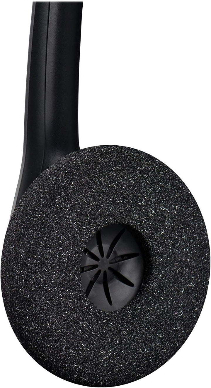 Jabra Biz 1500 Quick Disconnect On-Ear Stereo Headset - Corded Headphone with Noise-cancelling Micro