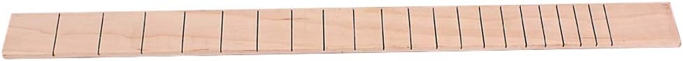 Alnicov Griffbrett Mit 21 Bünden Ahorn Griffbrett Für Drei Saiten Zigarren Box Gitarre Ersatz