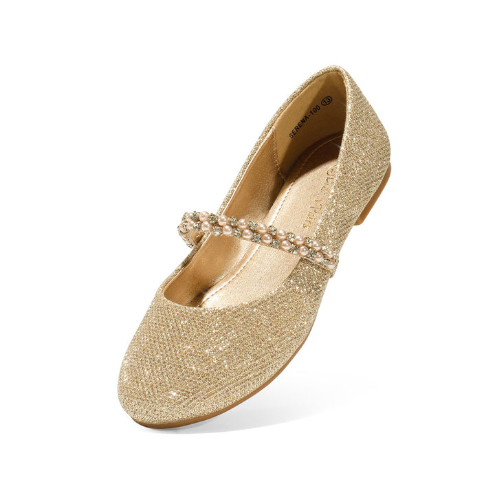 DREAM PAIRS Mädchen Mary Jane Strap Flache Schuhe Ballerinas Prinzessin Schuhe Flache Schulschuhe 31