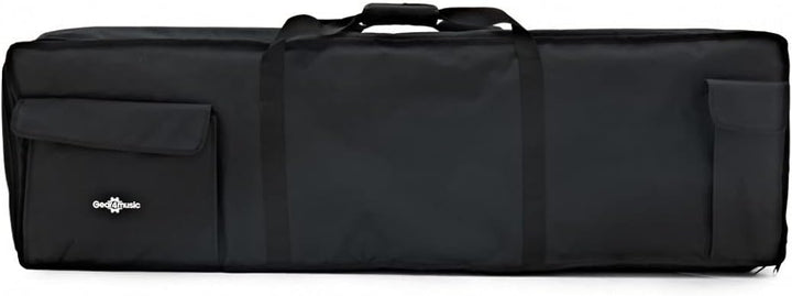 76-Tasten-Tastaturtasche mit Polsterung und Riemen von Gear4music