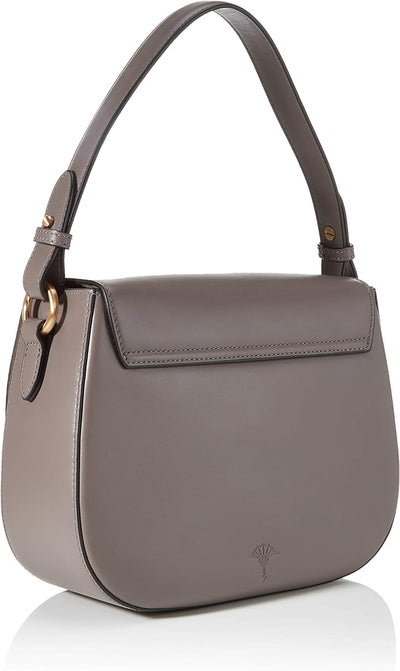 Joop! Damen Esmera Shoulder Bag (Flap), S Grau, Grau