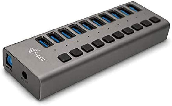 i-tec USB 3.0 Charging HUB 10-Port mit Externem Netzadapter 48W - 10x USB Ladeport Single, Single