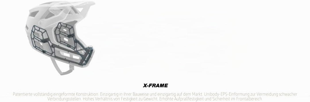 IXS Enduro MTB-Helm Trigger FF Schwarz Schwarz ML (58-62cm), Schwarz ML (58-62cm)