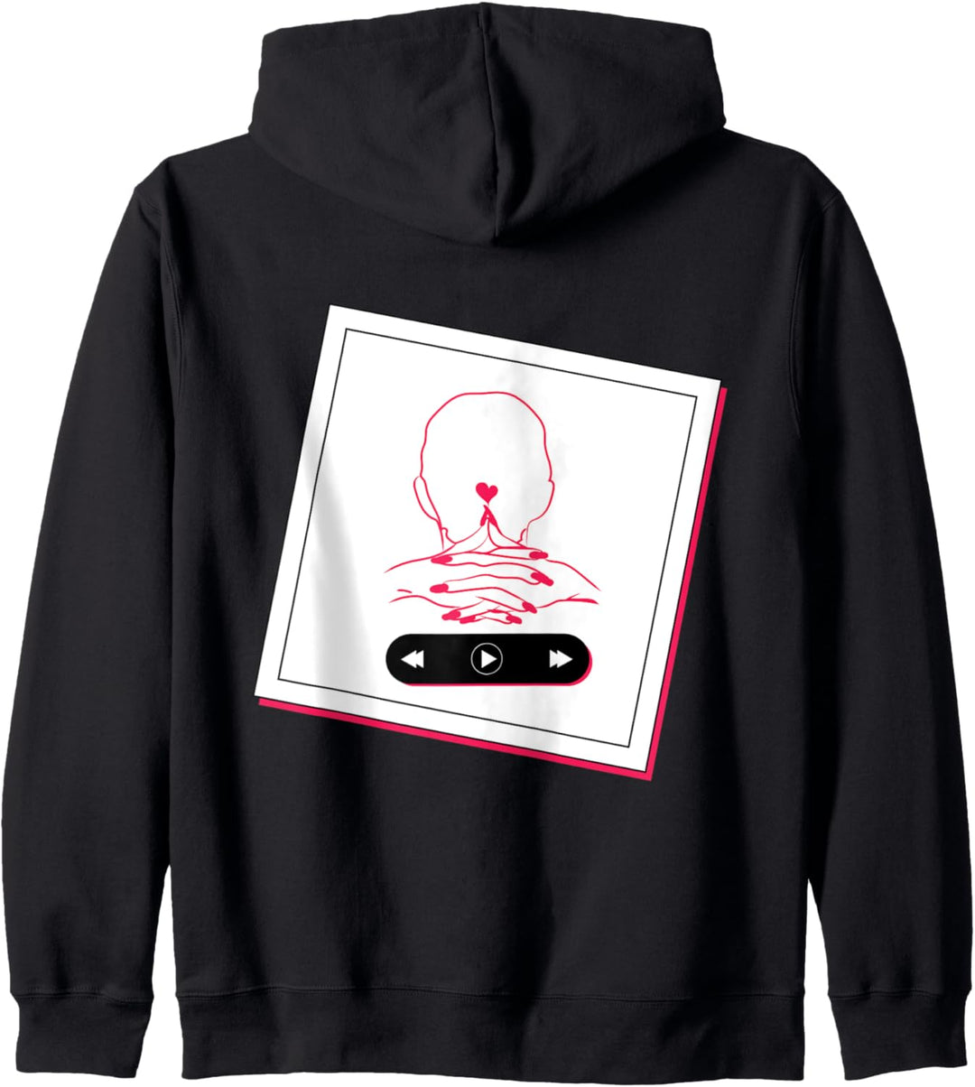 #1 Fan Kapuzenjacke