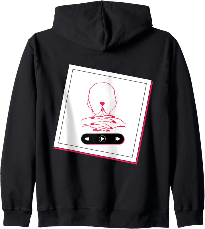 #1 Fan Kapuzenjacke