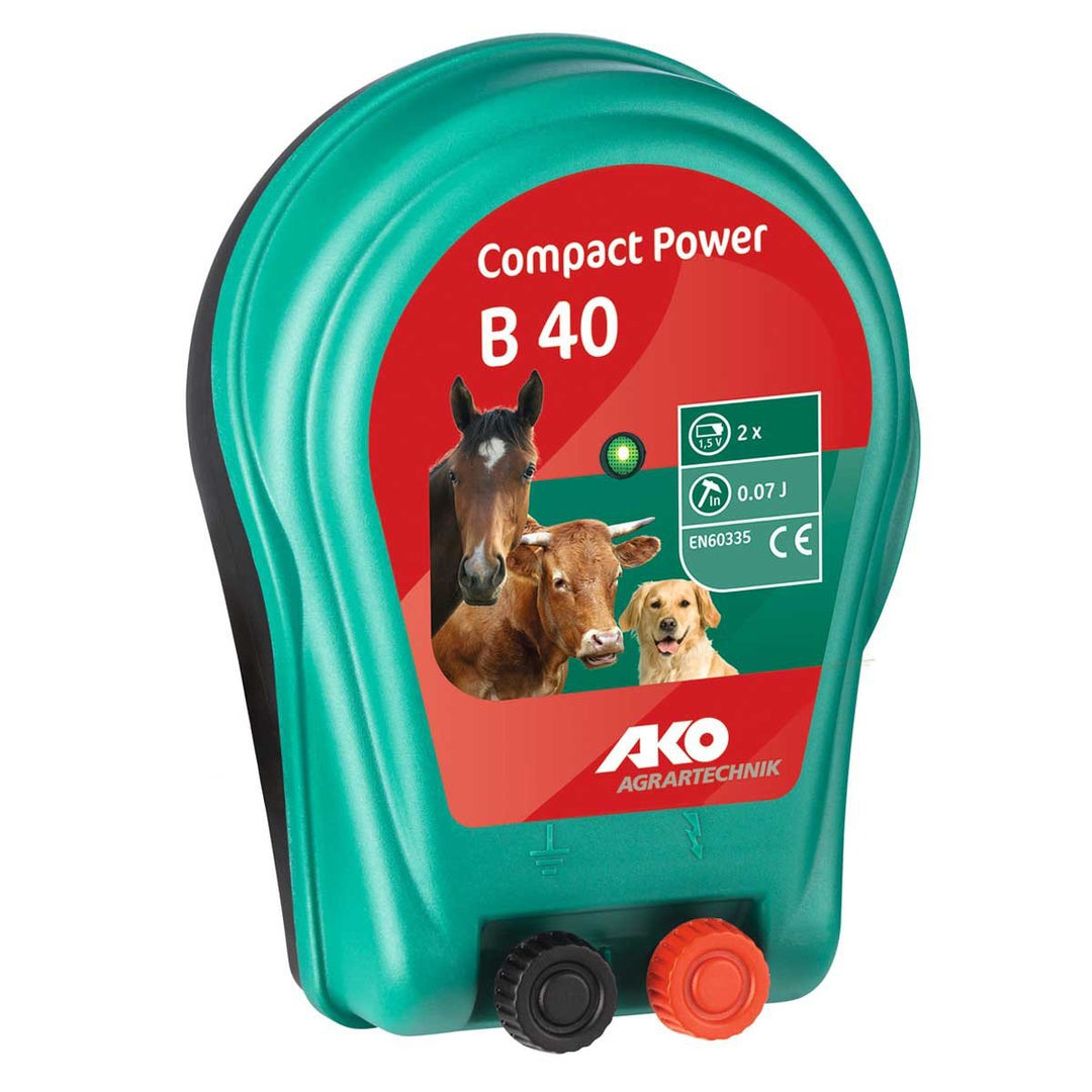 Kerbl AKO Compact Power B40, Batteriegerät 2 x 1,5 V