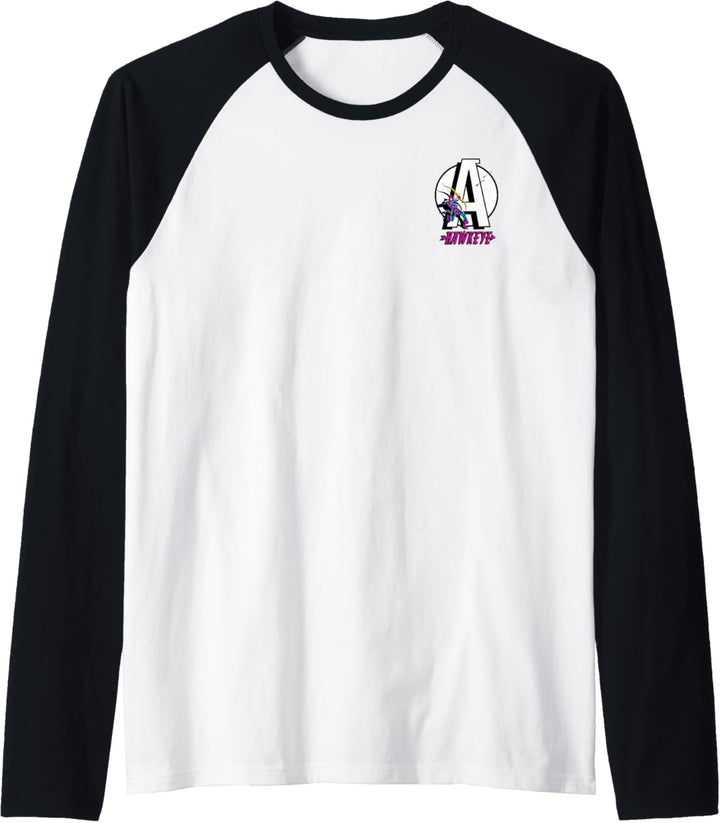 Marvel Avengers Hawkeye Pocket Logo Raglan