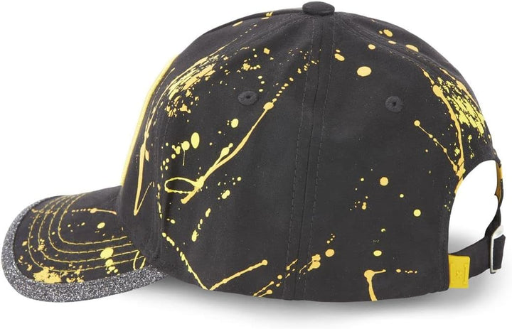 Capslab Batman Black Yellow Strapback Cap Einheitsgrösse Strapback-Batman-Black-#29132, Einheitsgrös