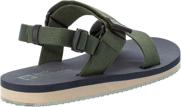 Jack Wolfskin Herren Urban Entdeckung Belt M Sandale 45.5 EU Thyme Green, 45.5 EU Thyme Green