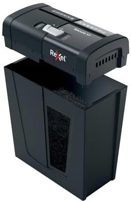 Rexel Aktenvernichter Secure X8, Partikelschnitt, 9-8 Blatt A4 (70-80 g/m²) Kapazität, Sicherheitsst