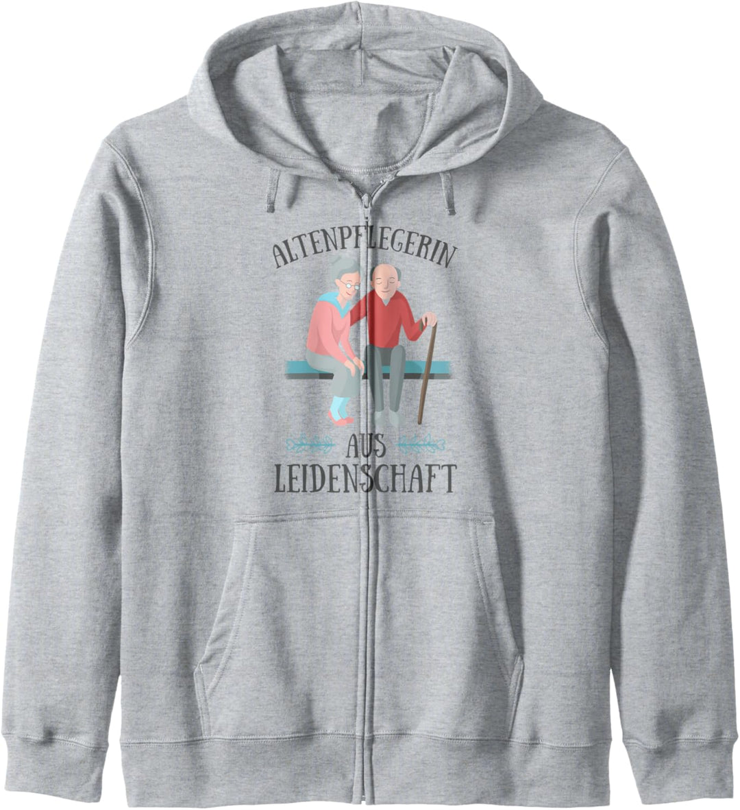 Altenpflegerin aus Leidenschaft Pflegekraft Pflege Geschenk Kapuzenjacke