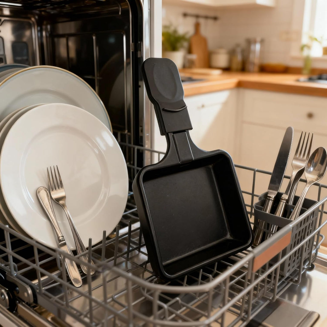 Kosmosta Antihaftbeschichtete Mini-Grill-Käsepfanne Schmelzzubehör für Raclettes Ersatzbleche Raclet