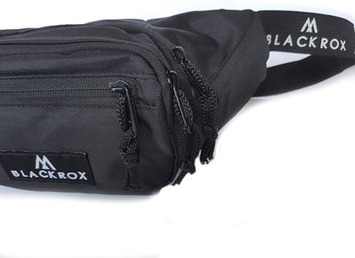 BLACKROX Gürteltasche Bauchtasche Unisex Hüfttasche, Geldgürtel, Sport & Fitness Damen & Herren, Was