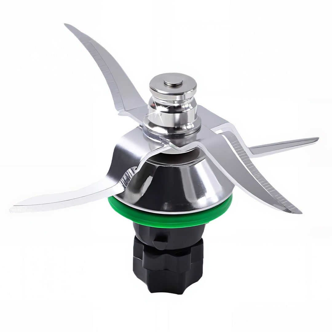 Messer für Vorwerk Thermomix TM5 und TM6, Spalivivre Edelstahl Ersatzmesser mit Dichtring, Mixmesser