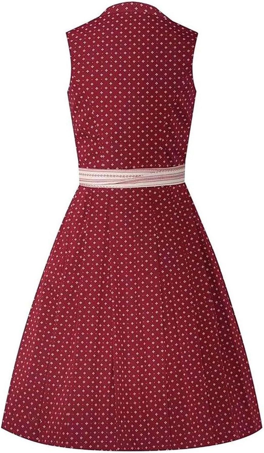 Generisch Damen Trachten Dirndl Kleid Midi Dirndl Set Midi Trachtenkleid Set Damen Dirndl Elegantes