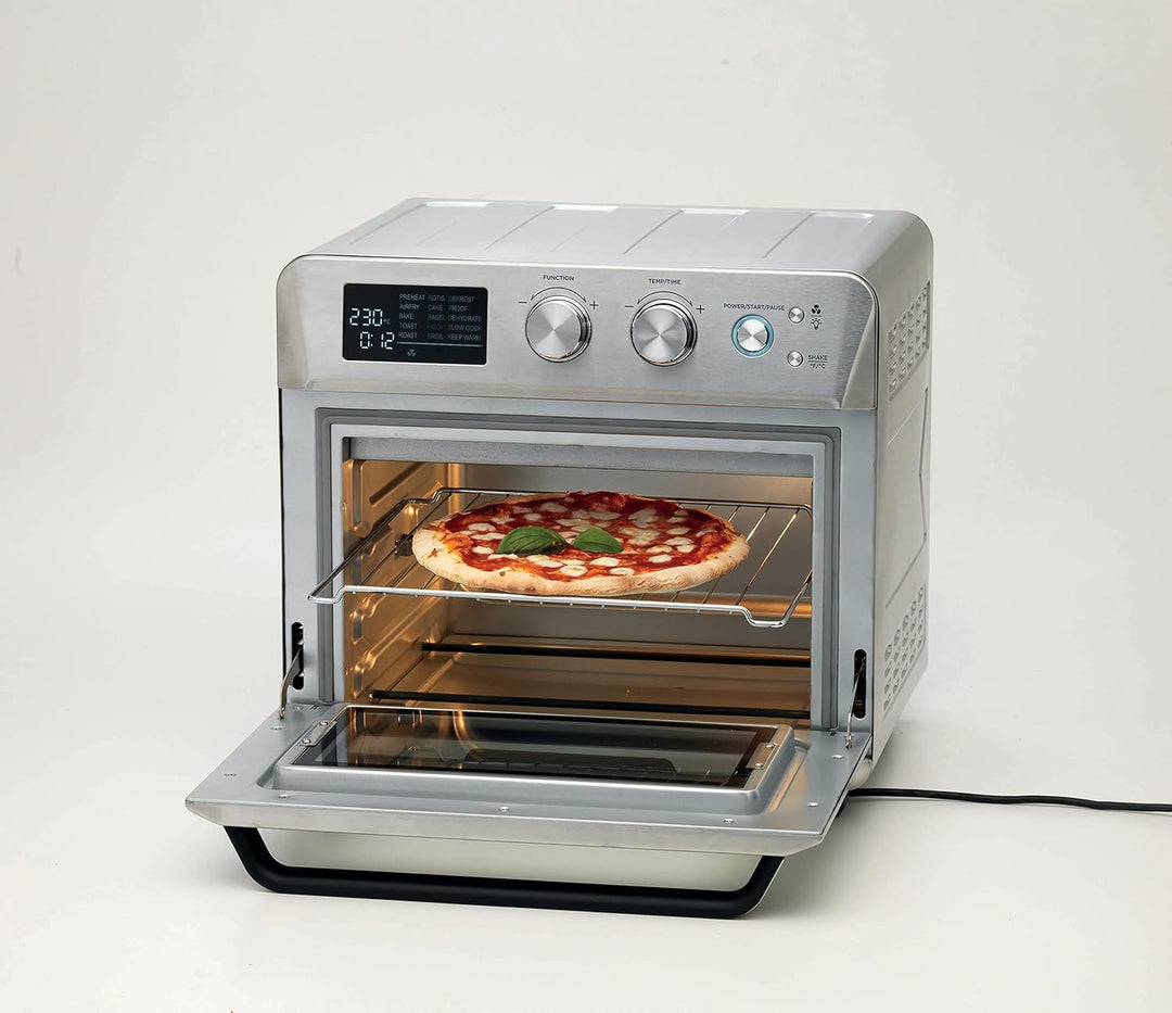 Ariete 4629 Airy Fryer Oven Digital SS, Luftfriteuse, Elektroofen, Fassungsvermögen 25 l, 1700 W, fü