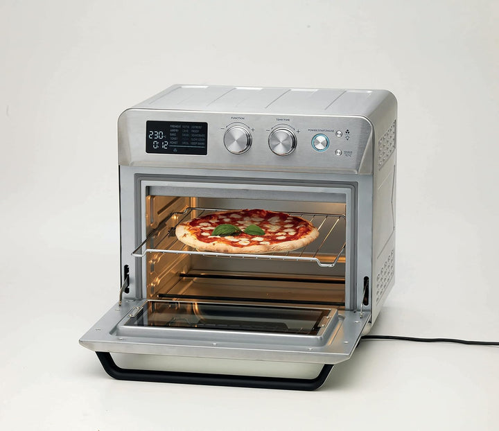 Ariete 4629 Airy Fryer Oven Digital SS, Luftfriteuse, Elektroofen, Fassungsvermögen 25 l, 1700 W, fü