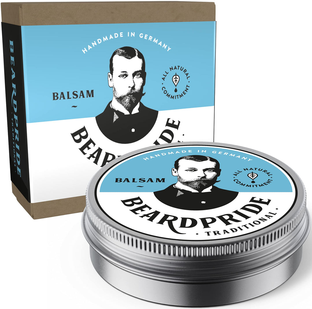 BEARDPRIDE Bartbalsam Männer - Das Original Bart Balsam aus dem Barbershop - Unser Beard Balm basier