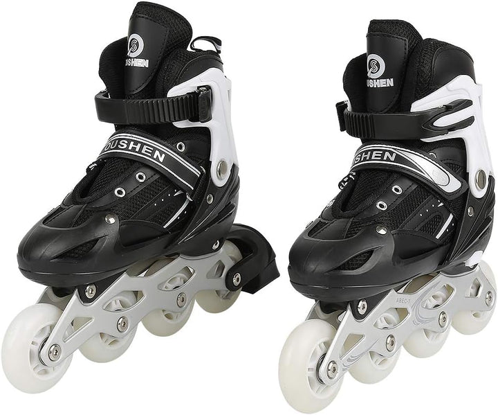 Verstellbare Inline-Skates mit leuchtenden Rädern für Kinder und Erwachsene, für Mädchen und Jungen,