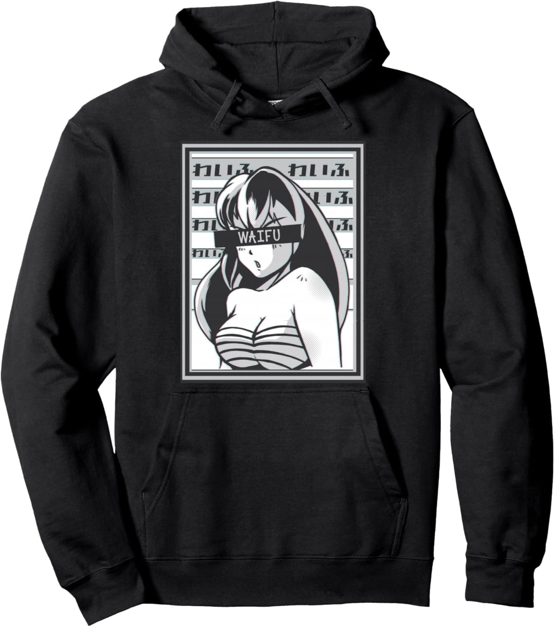 Anime Girl Waifu Material Japanischer Anime Manga Otaku Pullover Hoodie