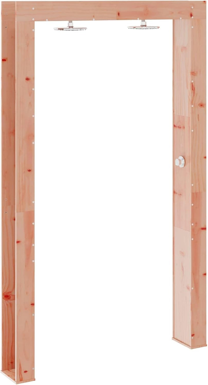 Festnight Gartendusche Holz 137x23x226 cm Aussendusche Outdoor Dusche Garten Aussendusche Pool Outdo