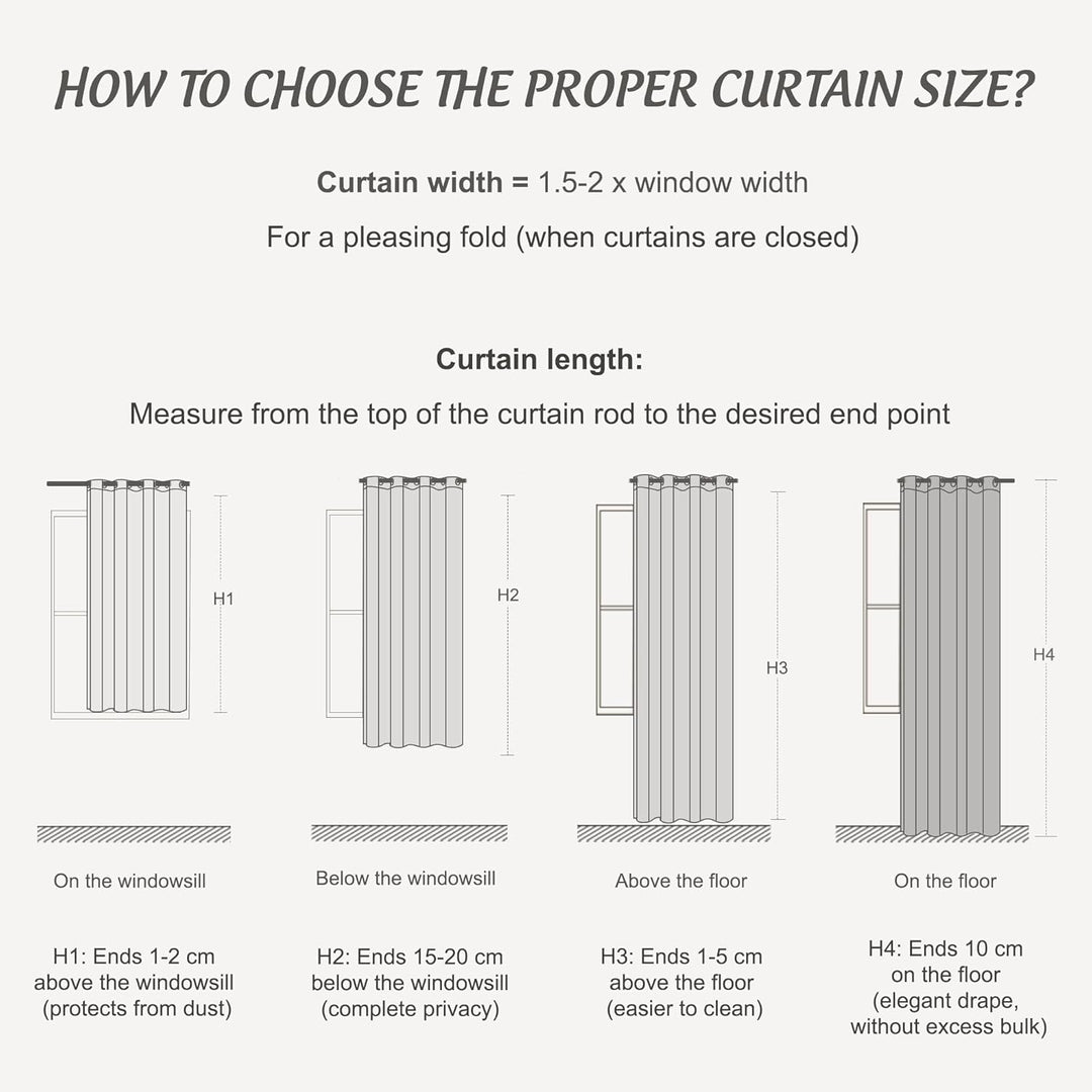 PONY DANCE Doppellagige Verdunklungsvorhänge Kinderzimmer 2er Set Thermogardine mit Ösen Schwere und