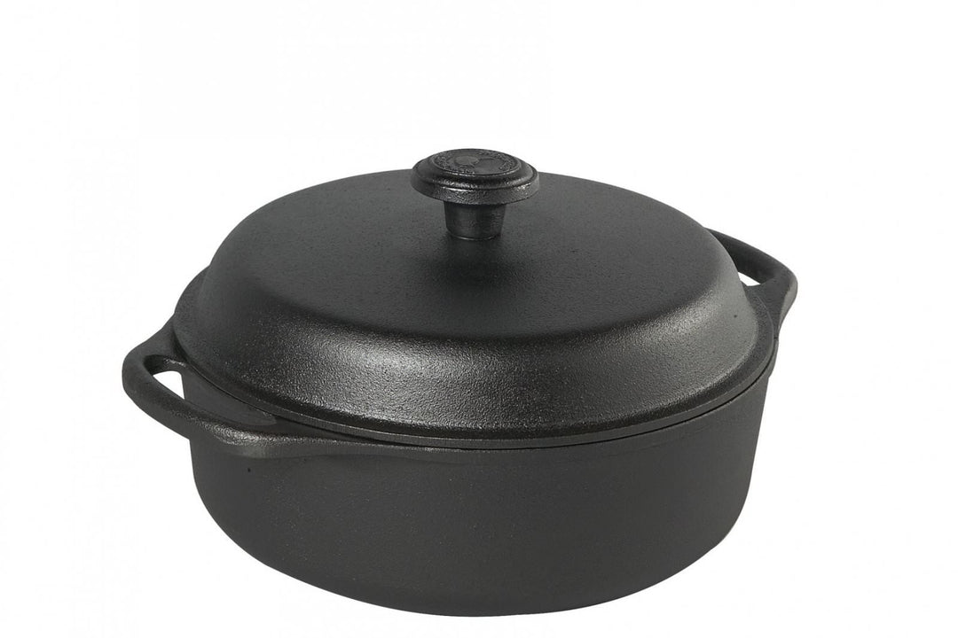 SKEPPSHULT Bräter, Gusseisen, Schwarz, 3 L