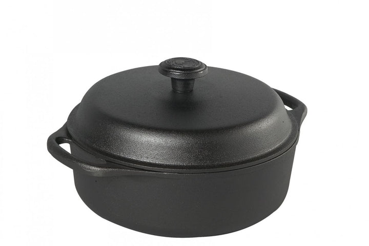 SKEPPSHULT Bräter, Gusseisen, Schwarz, 3 L
