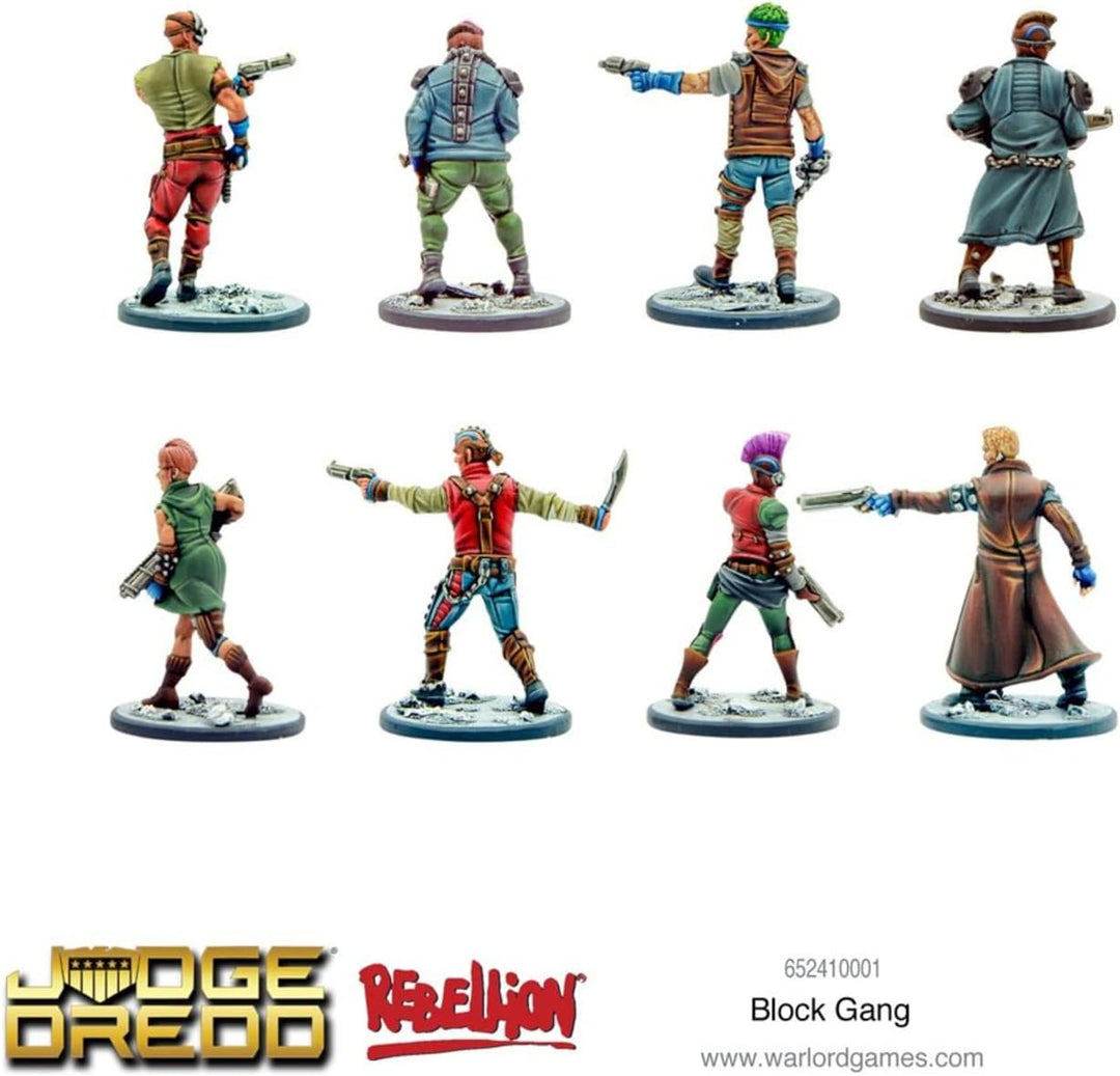 Judge Dredd Warlord Games Block Gang