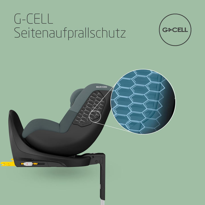 Maxi-Cosi Mica 360 S, Autositz 360 Grad drehbar, 3 Monate– 4 Jahre (61–105 cm), i-Size Baby Autositz