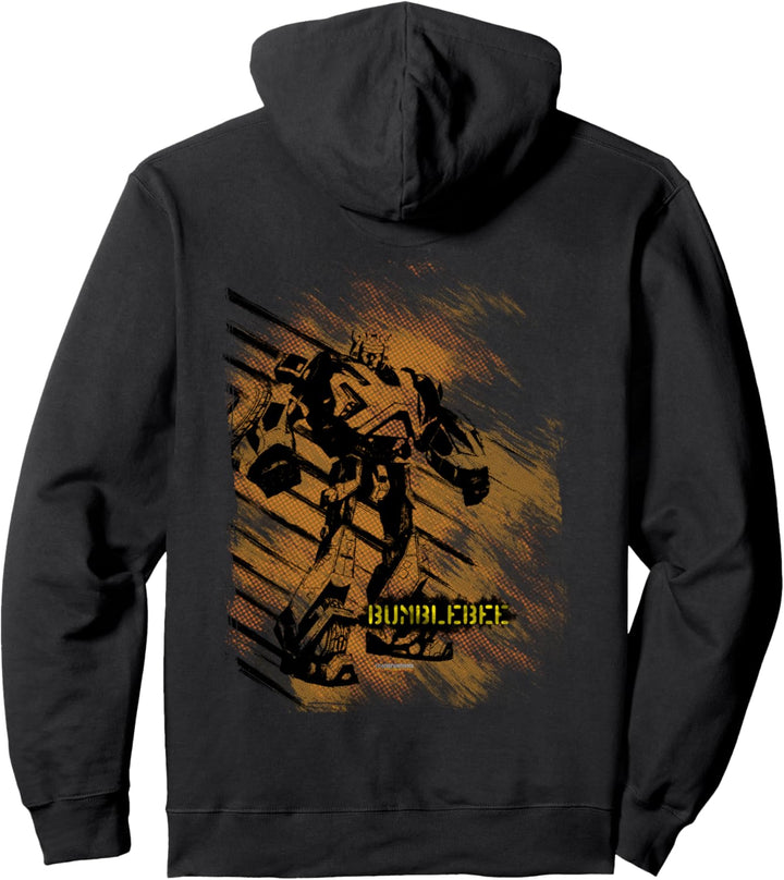 Transformers Fall von Cybertron Bumblebee Halbton Pullover Hoodie