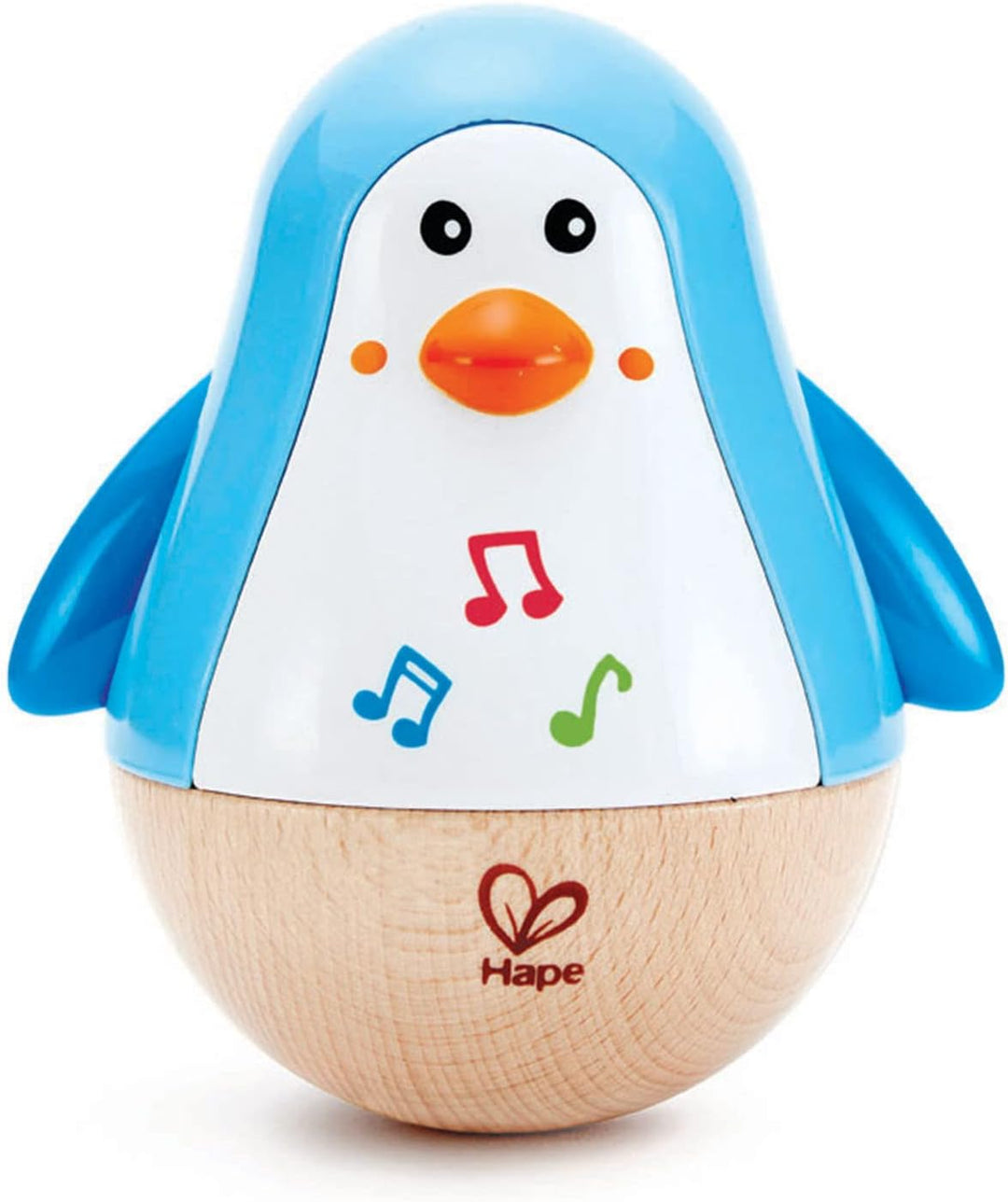 Sophie la Girafe – Rollin Activity Bolster – Frühes Lernspielzeug für Kinder &amp; Hape Stehauf-Pinguin,