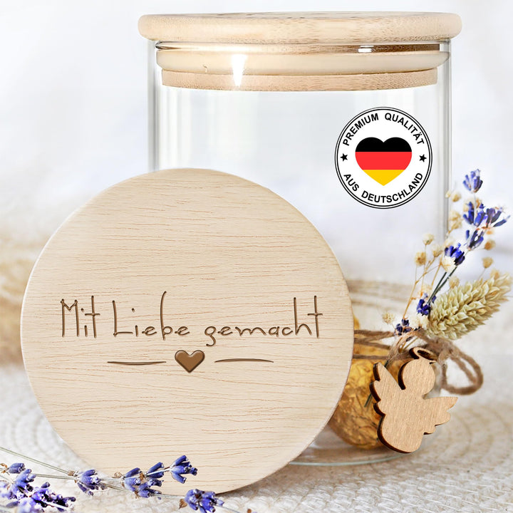 Grandora Vorratsglas Geschenkidee für Geburtstag Dankeschön Geschenk Aufbewahrungsglas Muttertag Dan