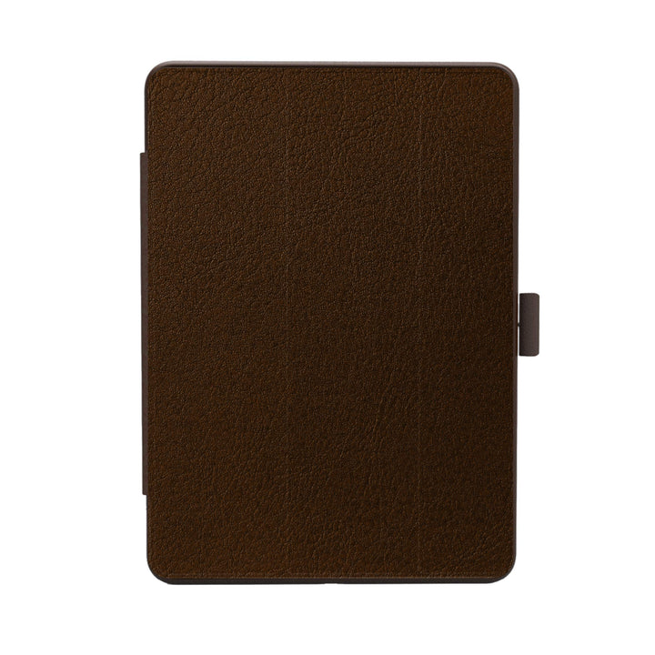KMP GreenNu Schutzhülle/Klapphülle passend für iPad 9,7“ 2017/2018 – braun - 100% recyclebar – ohne