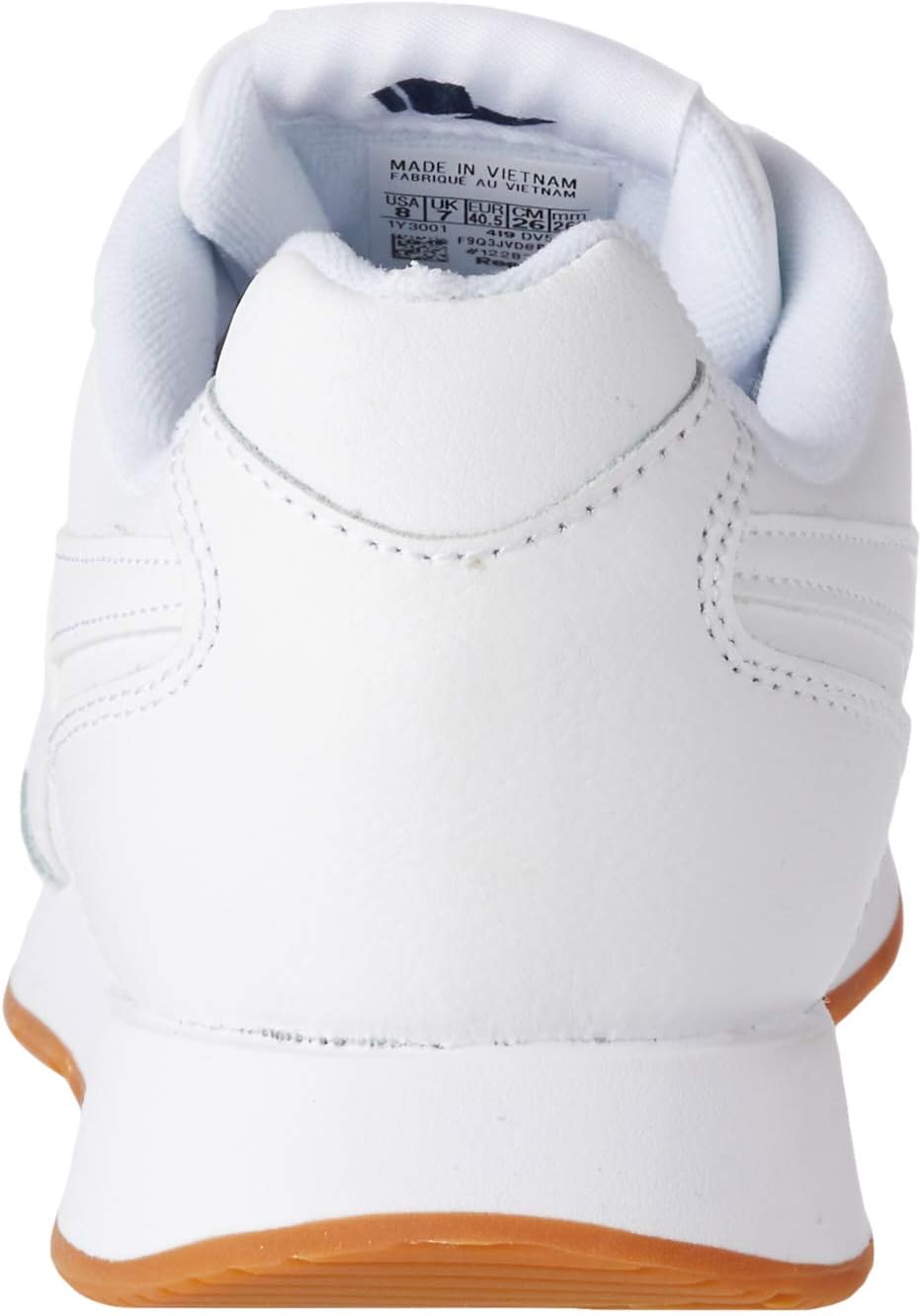 Reebok Herren Royal GlideSneaker 45.5 EU White Collegiate Navy Gum, 45.5 EU White Collegiate Navy Gu