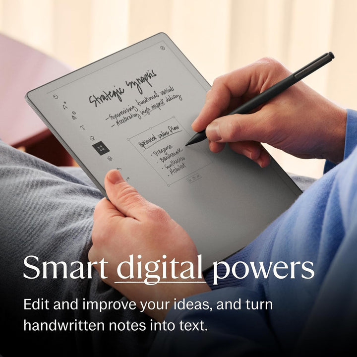 reMarkable Paper Pure mit Marker Plus und Sleeve Folio – Nebelgrün | 10,3-Zoll-Papier-Tablet mit Sch