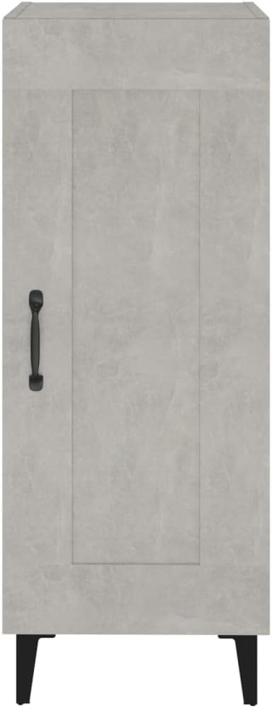 Sideboard Betongrau 34,5x34x90 cm Schrank Klein Kommode Kommoden &amp; Sideboards Flur Kommode WC Schran