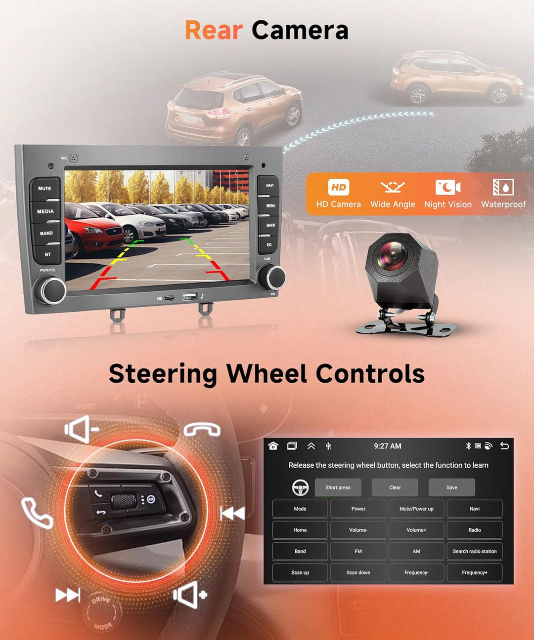 Rimoody 4G+64G Android Autoradio für Opel Astra Antara Vectra Corsa Zafira Meriva Vivara Vivaro Wire