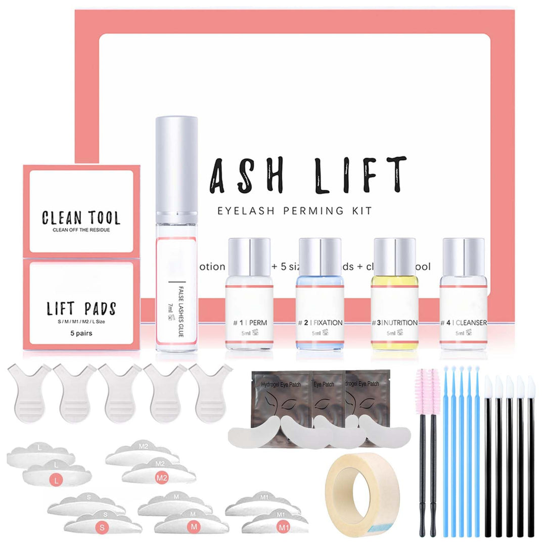 Wimpernlifting Set, 2025 Aktualisiertes Lash Lifting Set, Sicherheit Wimpernwellen Starter Kit, Natü