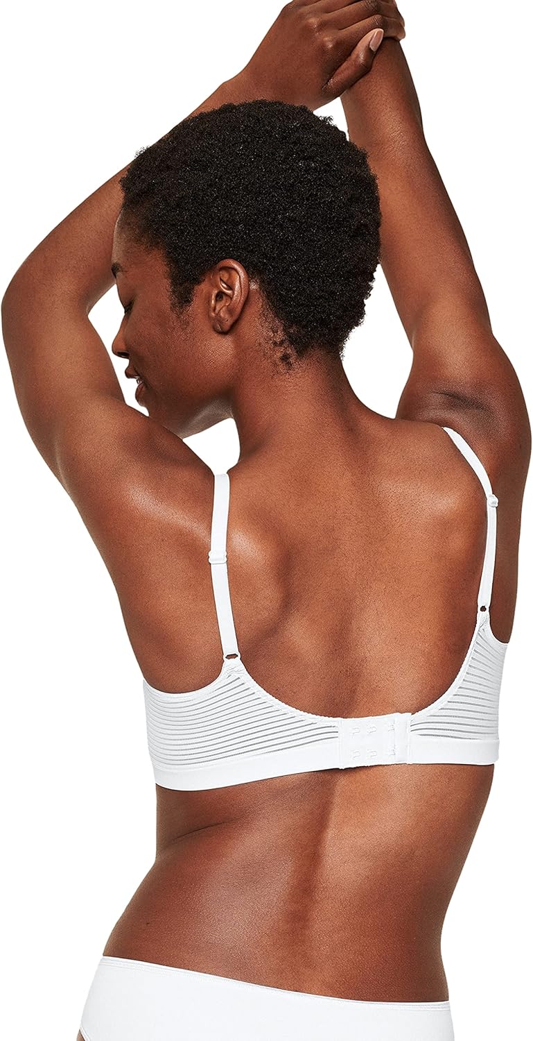 Naturana Sportlicher Soft-BH, Weiss