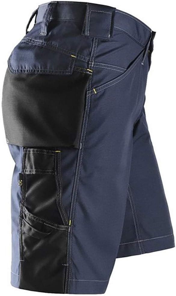 Snickers Workwear Unisex Handwerker Shorts Gr e 56 in marineblau schwarz, Navy-schwarz, EU 56 Navy-s