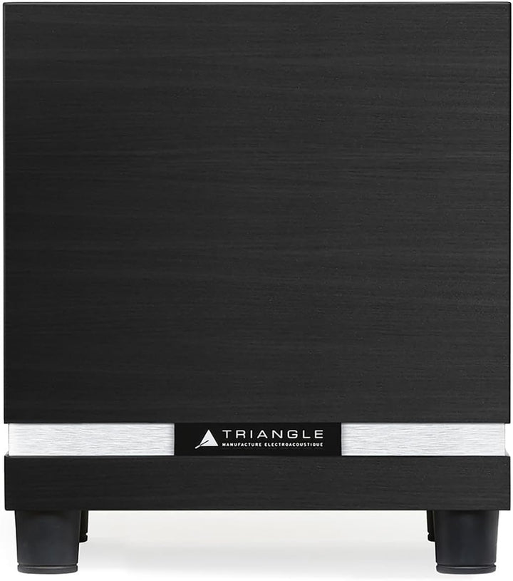 TRIANGLE – THETIS 300 Subwoofer mit 150W Verstärker – Bassreflex – 20 cm Lautsprecher – Cinch/LFE/Hi